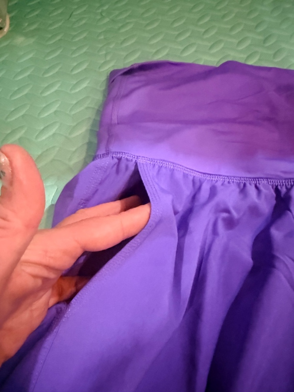 NWOT OM power purple size 10 (fits like size 8) lululemon - Picture 5 of 10